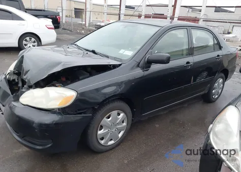 2006 Toyota Corolla Le from USA, damaged, VIN 2T1BR32E16C658241